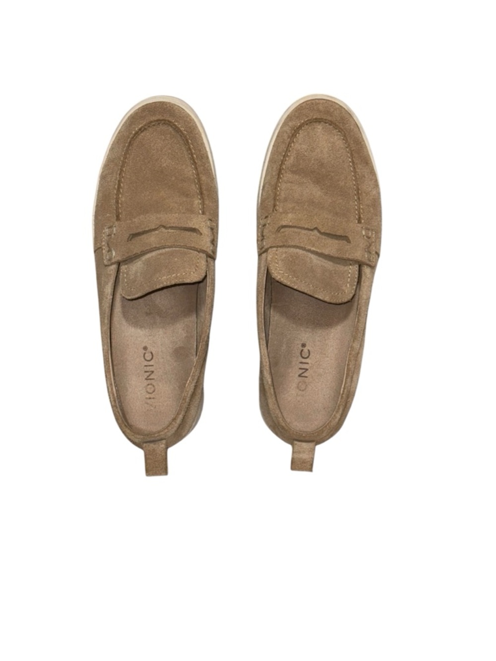 Vionic Women's Uptown Penny Loafer "Sand Suede" Size 8.5 - Picture 2 of 9